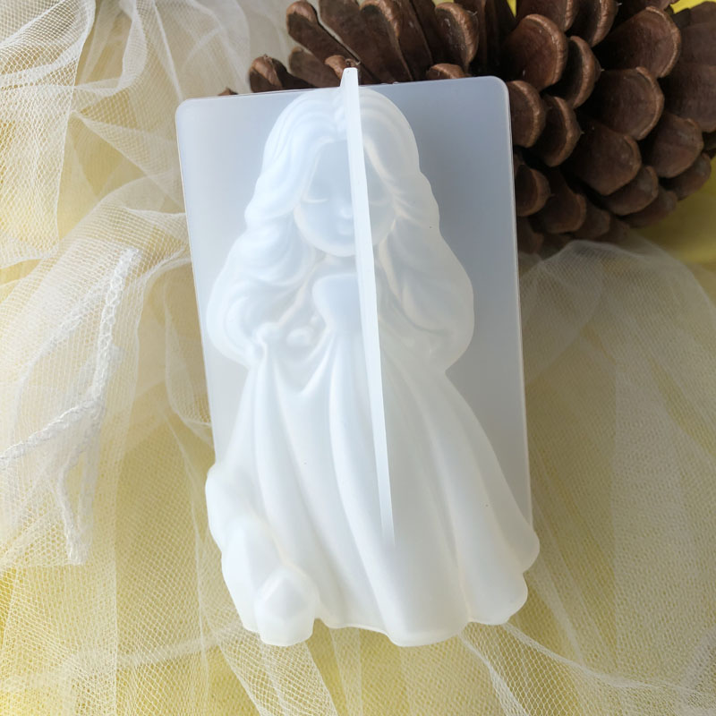 Moule à bougie princesse 3D en - Soap Making Instructions avis et prix
